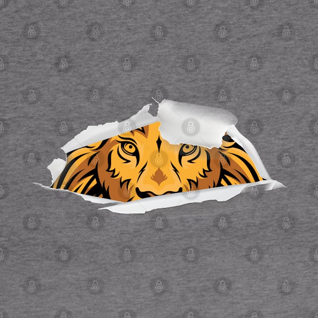 Hiding Lion Design by STUDIOVO